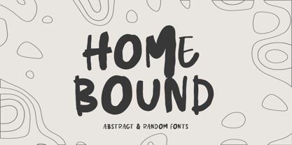 Homebound Font Poster 1