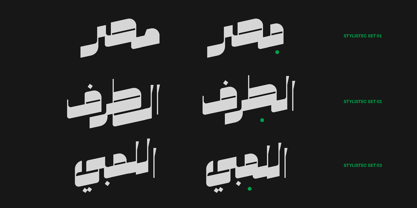 Zaatar Arabic Font Poster 10