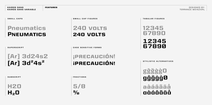 Kairos Sans Font Poster 10