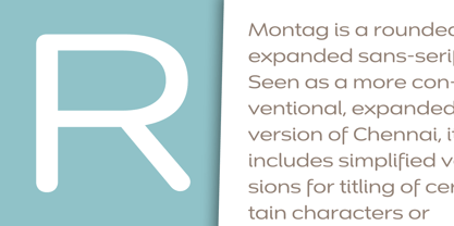 Montag Font Poster 2