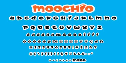 Moochio Font Poster 6