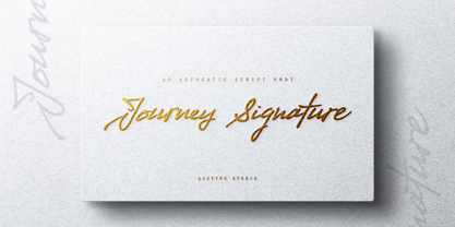 Journey Signature Fuente Póster 1