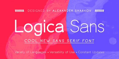 Logica Sans Font Poster 1