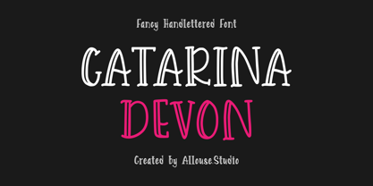 Catarina Devon Font Poster 1