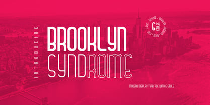 Brooklyn Syndrome Font Poster 1