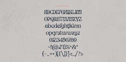 Foridust Font Poster 2