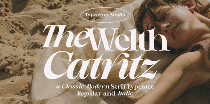 Welth Catritz Font Poster 1