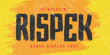 Rispek Font Poster 1