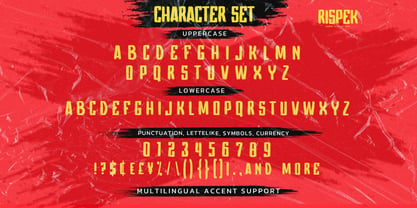 Rispek Font Poster 6