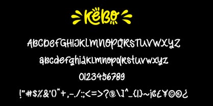 Kebo Font Poster 7