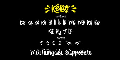 Kebo Font Poster 8