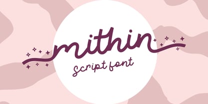 Mithin Font Poster 1