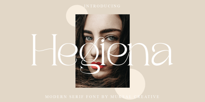 Hegiena Font Poster 1