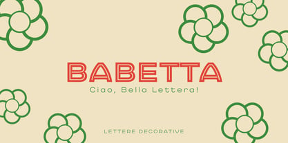 Babetta Font Poster 1