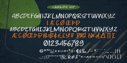 Relocation Font Poster 7