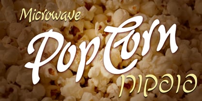 Komunidad Hebrew Script Font Poster 8