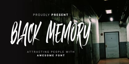 Black Memory Fuente Póster 1
