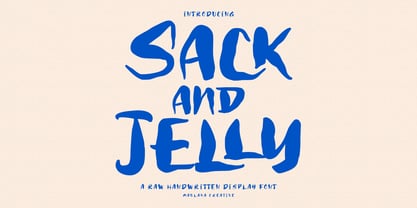 Sack and Jelly Font Poster 1