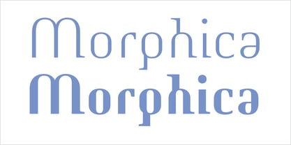 Morphica Font Poster 1