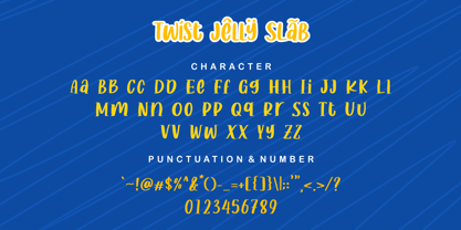 Twist Jelly Font Poster 10