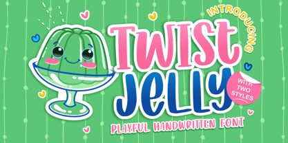 Twist Jelly Font Poster 1