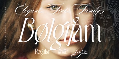 Bolgifam Font Poster 1