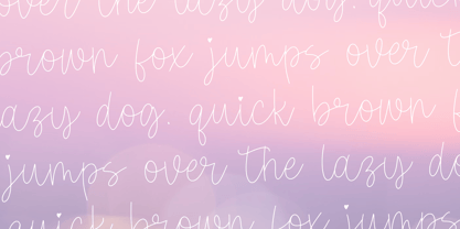 Glamoria Font Poster 5