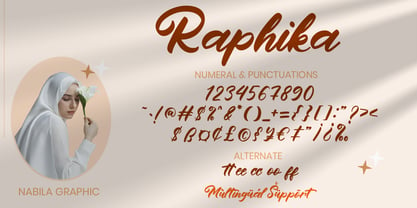Raphika Font Poster 11