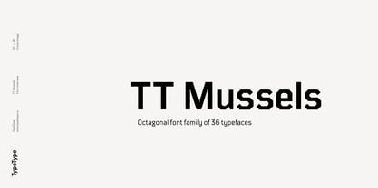 TT Mussels Font Poster 1