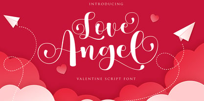 Love Angel Font Poster 1