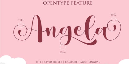 Love Angel Font Poster 7