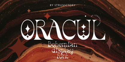 Oracul Decorative Fuente Póster 1