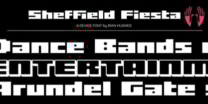 Sheffield Fiesta Font Poster 1