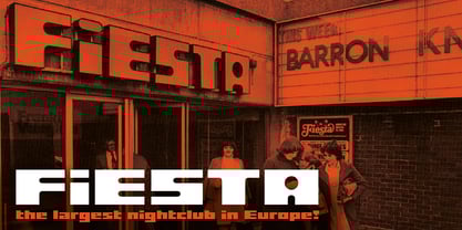 Sheffield Fiesta Font Poster 2