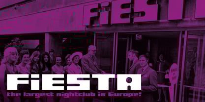 Sheffield Fiesta Font Poster 9