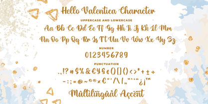 Hello Valentica Font Poster 7