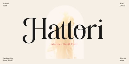 Hattori Font Poster 1