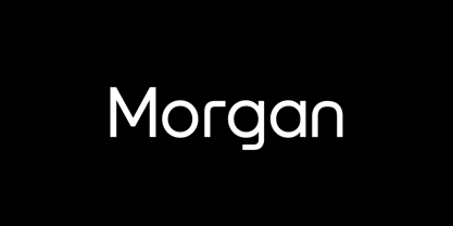 Vista Morgan Sans Font Poster 1