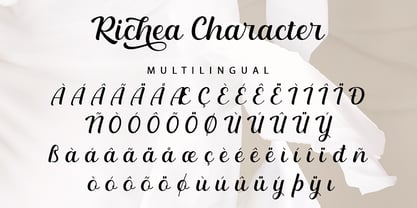 Richea Font Poster 9