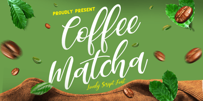 Coffee Matcha Font Poster 1