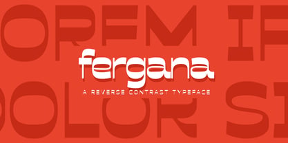 Fergana Font Poster 1