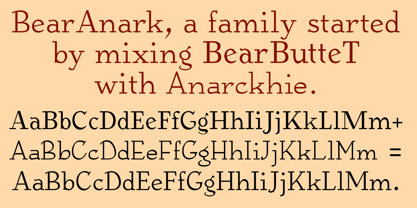 Bear Anark Font Poster 9