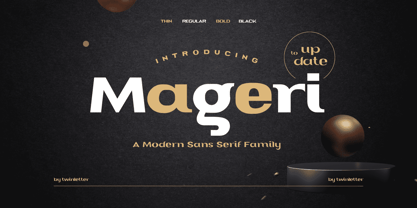 Mageri Font Poster 1