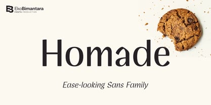 Homade Font Poster 2