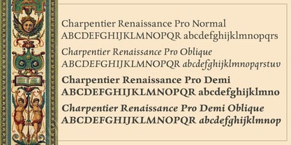 Charpentier Renaissance Pro Font Poster 5