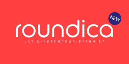 Roundica Font Poster 1