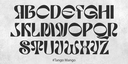 Tango Mango Font Poster 3