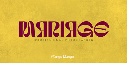 Tango Mango Font Poster 2