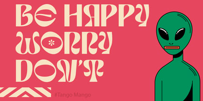 Tango Mango Font Poster 5