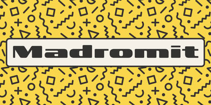 Madromit Font Poster 1